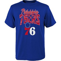 Outerstuff Little Kids' Philadelphia 76ers Royal Tri-Ball T-Shirt