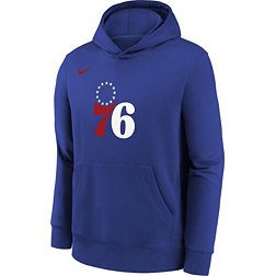 Youth White/Red Philadelphia 76ers Manhattan Pullover Hoodie