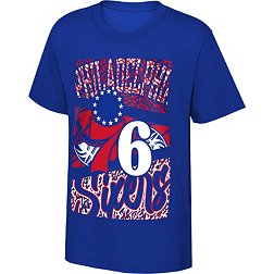 Outerstuff Youth Philadelphia 76ers Blue Court Culture T-Shirt