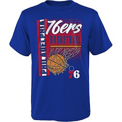 Nike Youth Philadelphia 76ers Royal Swish T-Shirt