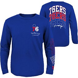 Outerstuff Youth Philadelphia 76ers Royal Team Drip Long Sleeve T-Shirt