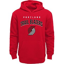 Outerstuff Youth Portland Trail Blazers Stadium Pullover Red Hoodie