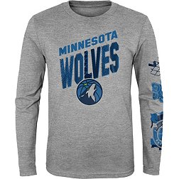 Outerstuff Youth Minnesota Timberwolves Grey Parks & Wreck Long Sleeve T-Shirt