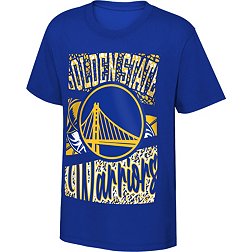 Nike Youth Golden State Warriors Blue Court Culture T-Shirt