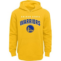 Youth Royal Golden State Warriors Spray Ball Pullover Hoodie