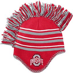 Gen2 Youth Ohio State Buckeyes Scarlet Stripe Mohawk Knit Hat