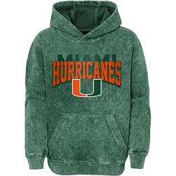 Gen2 Youth Miami Hurricanes Green Back to Back Pullover Hoodie