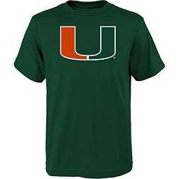 Gen2 Youth Miami Hurricanes Green Logo T-Shirt