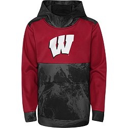 Gen2 Youth Wisconsin Badgers Red All Out Blitz Pullover Hoodie