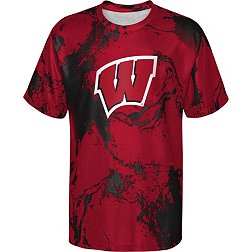 Gen2 Youth Wisconsin Badgers Red In the Mix T-Shirt