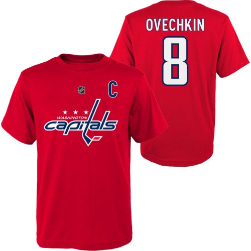 NHL Youth Washington Capitals Alexander Ovechkin #8 Red 'Ovi