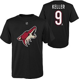 NHL Youth Arizona Coyotes Clayton Keller #9 Black T-Shirt