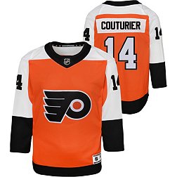 CCM NHL OFFICIAL LICENSED PHILADELPHIA FLYERS YOUTH HOCKEY JERSEY BOYS SIZE  S/M