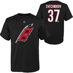 NHL Youth Carolina Hurricanes Andrei Svechnikov #37 Black T-Shirt