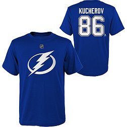 NHL Youth Tampa Bay Lightning Nikita Kucherov #86 Blue T-Shirt