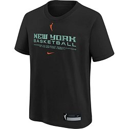 Nike Youth New York Liberty Black Performance Cotton T-Shirt