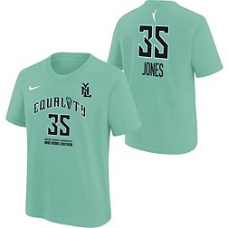 Nike Youth New York Liberty Jonquel Jones #35 Mint T-Shirt