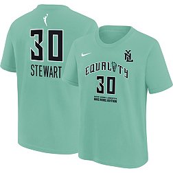 Nike Youth New York Liberty Breanna Stewart #30 Mint T-Shirt