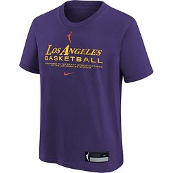 Nike Youth Los Angeles Sparks Purple Performance Cotton T-Shirt
