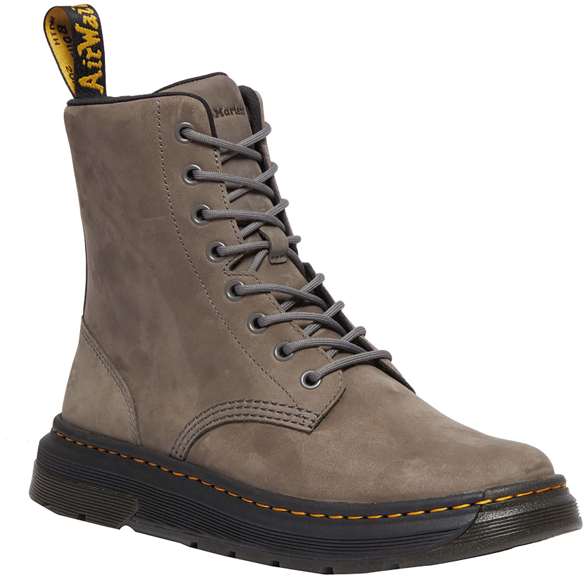 Dr. Martens Men's Crewson Nubuck Leather Everyday Boots