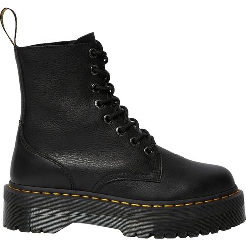 Dr.Martens  Devon Flower Buckle プラットフォーム Devon Flower Buckle Milled Nappa Leather Platform Boots in
