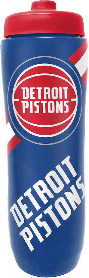 Party Animal Detroit Pistons Squeezy Water Bottle