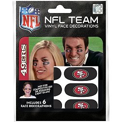Party Animal San Francisco 49ers Face Decals