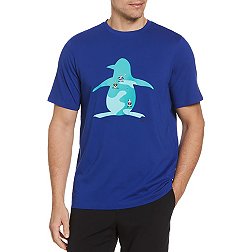 Original Penguin Men's Pete's 18th Hole Print Golf T-Shirt