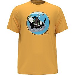 Original Penguin Men's Shipwreck Print Golf T-Shirt
