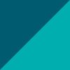 Teal/Moroccan Blue/White