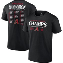 MLB Men's 2023 National League Champions Arizona Diamondbacks Roster T-Shirt
