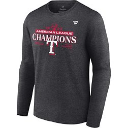 MLB Adult 2023 American League Champions Texas Rangers Locker Room Long Sleeve T-Shirt