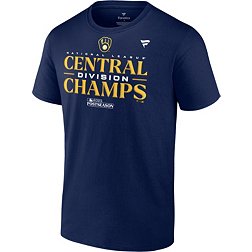 MLB Men's 2023 Division Champions Milwaukee Brewers Locker Room T-Shirt