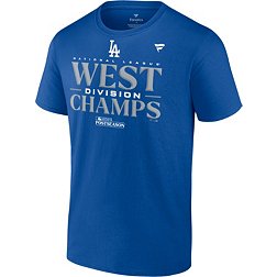 MLB Men's 2023 Division Champions Los Angeles Dodgers Locker Room T-Shirt