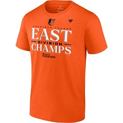 MLB Men's 2023 Division Champions Baltimore Orioles Locker Room T-Shirt