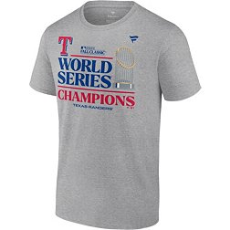 MLB Adult 2023 World Series Champions Texas Rangers Locker Room T-Shirt