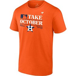 MLB Men's 2023 Postseason "Take October" Houston Astros Locker Room T-Shirt