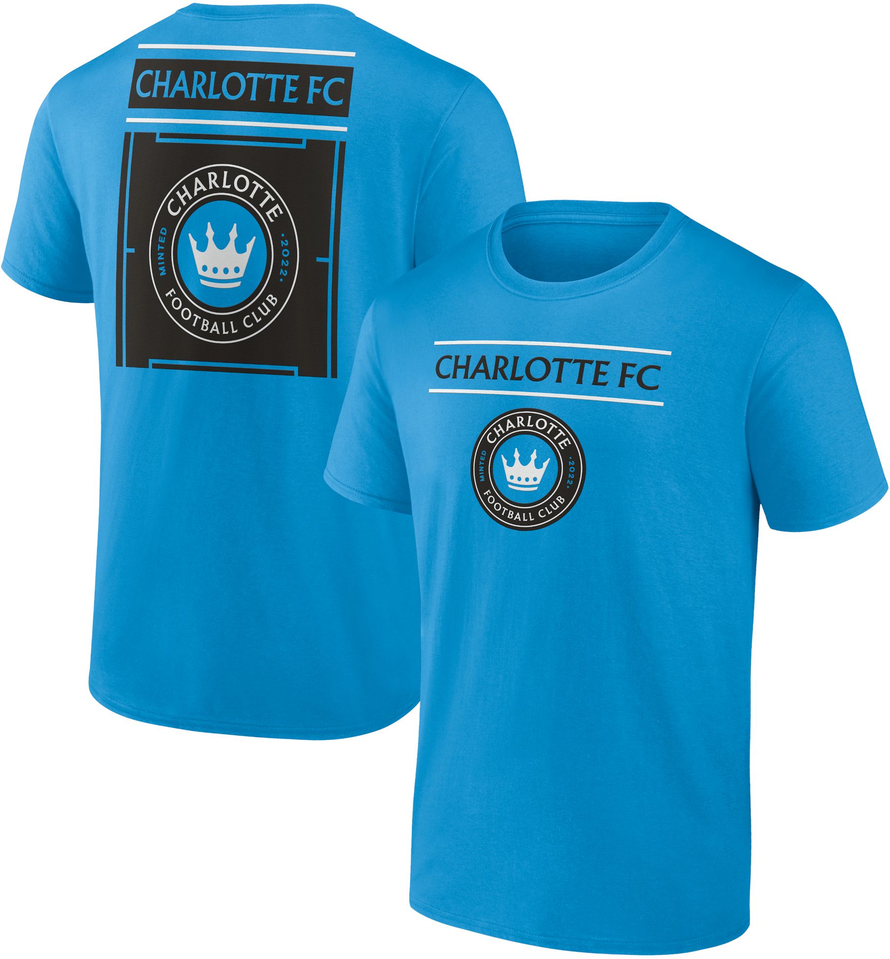 MLS Charlotte FC 2023 Amazing Goal Blue T-Shirt