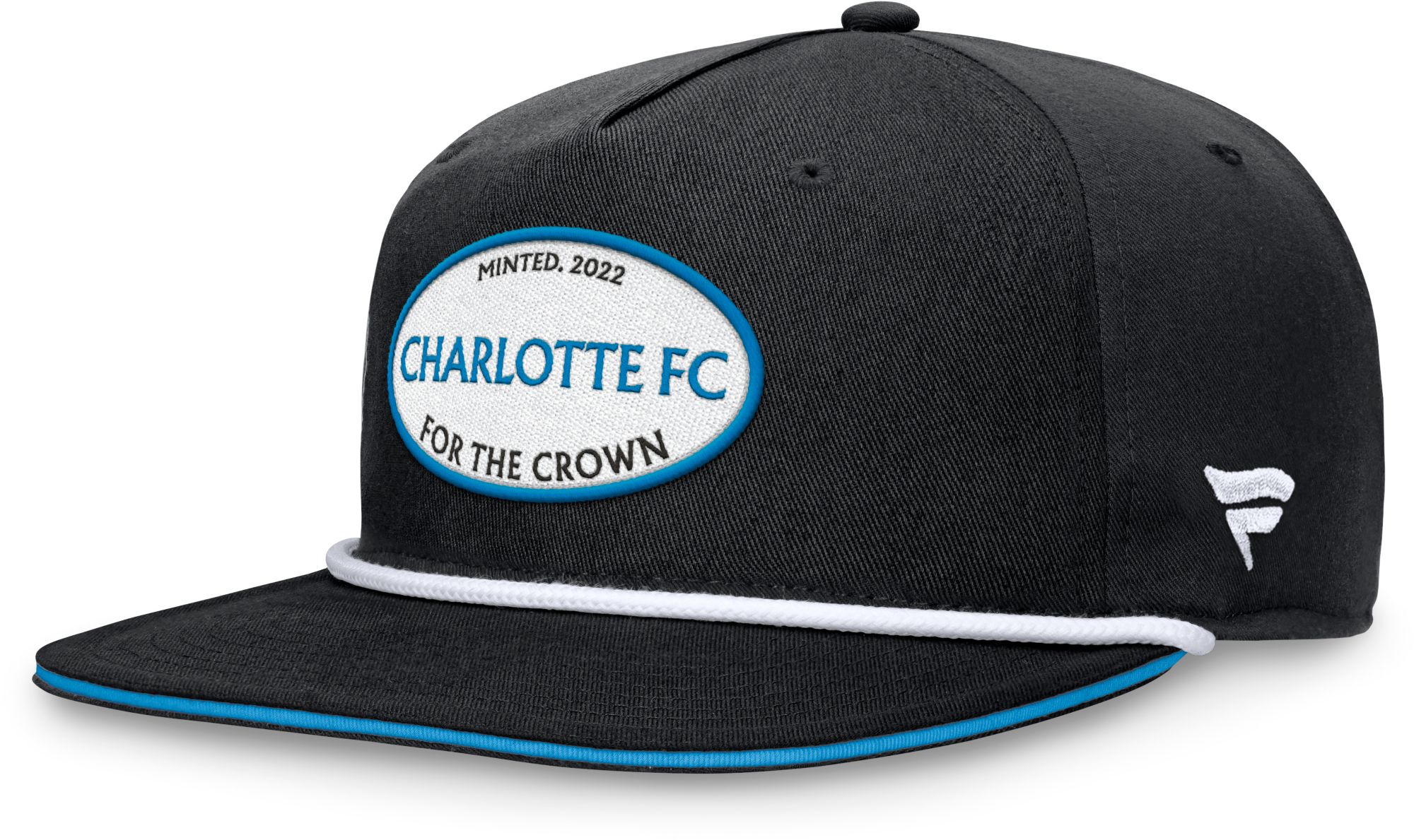 MLS Adult Charlotte FC Iron Rope Snapack Hat
