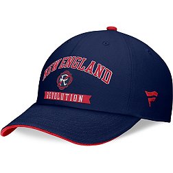 MLS Adult New England Revolution Old School Navy Unstructured Adjustable Hat