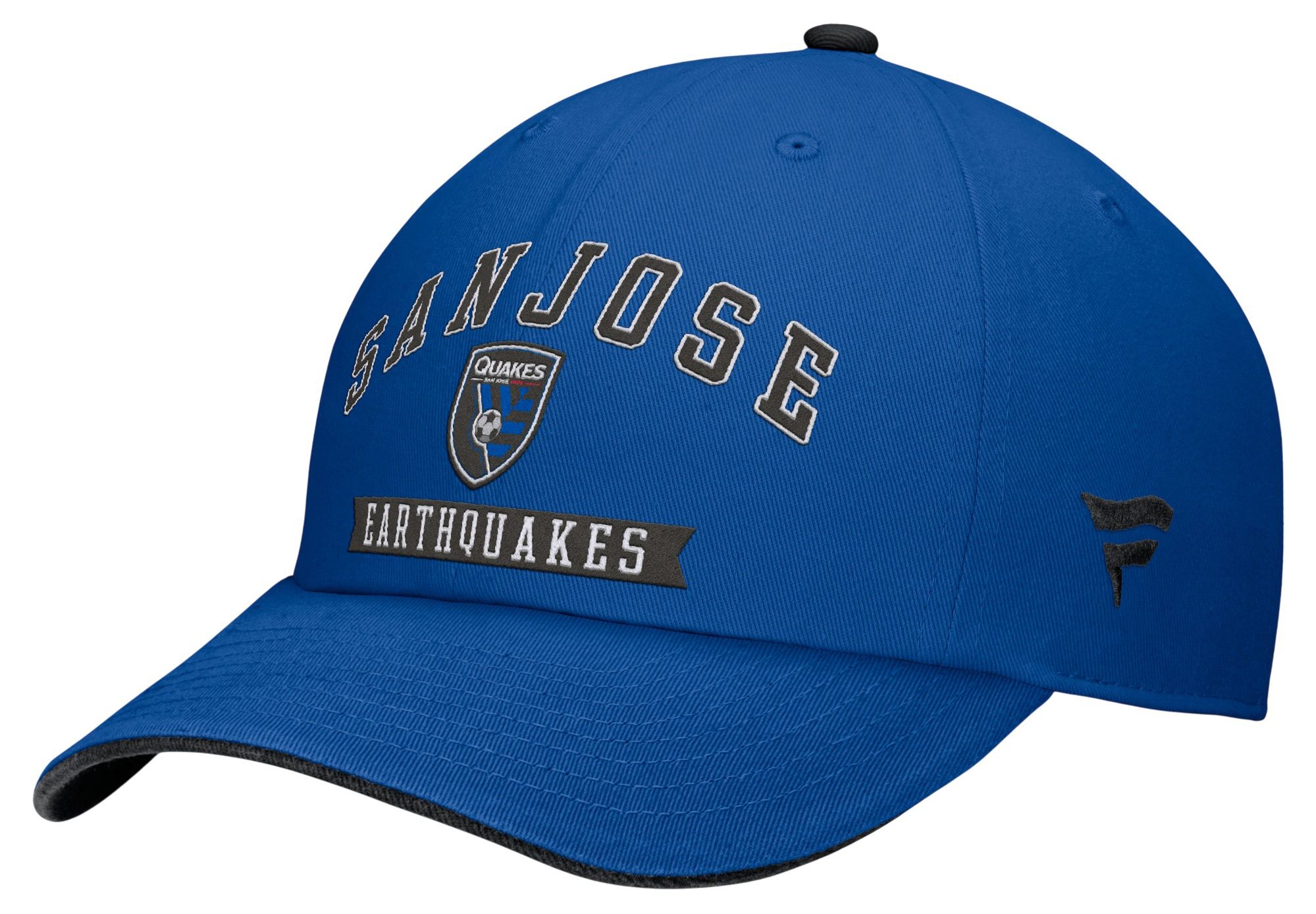 MLS Adult San Jose Earthquakes Old School Blue Unstructured Adjustable Hat