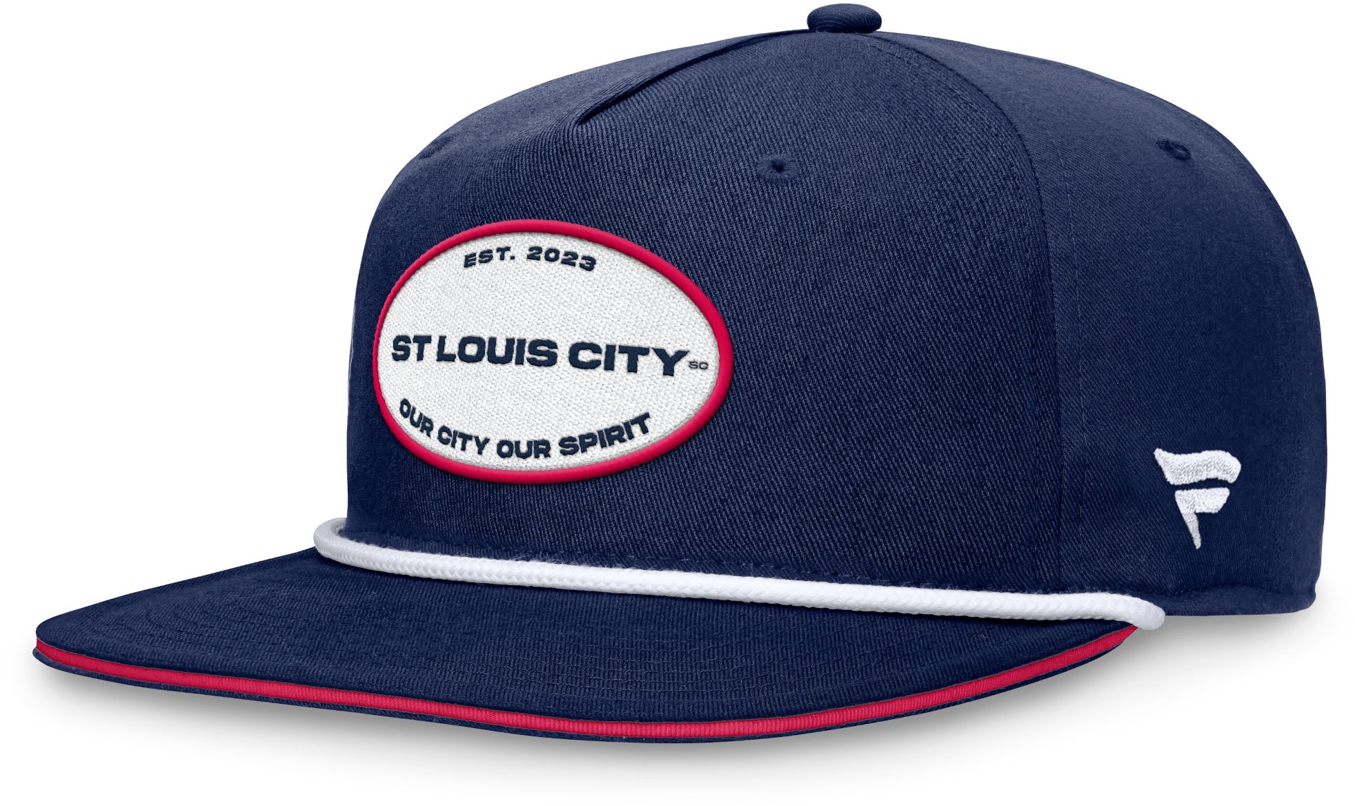 MLS Adult St. Louis City SC Iron Rope Navy Rope Hat
