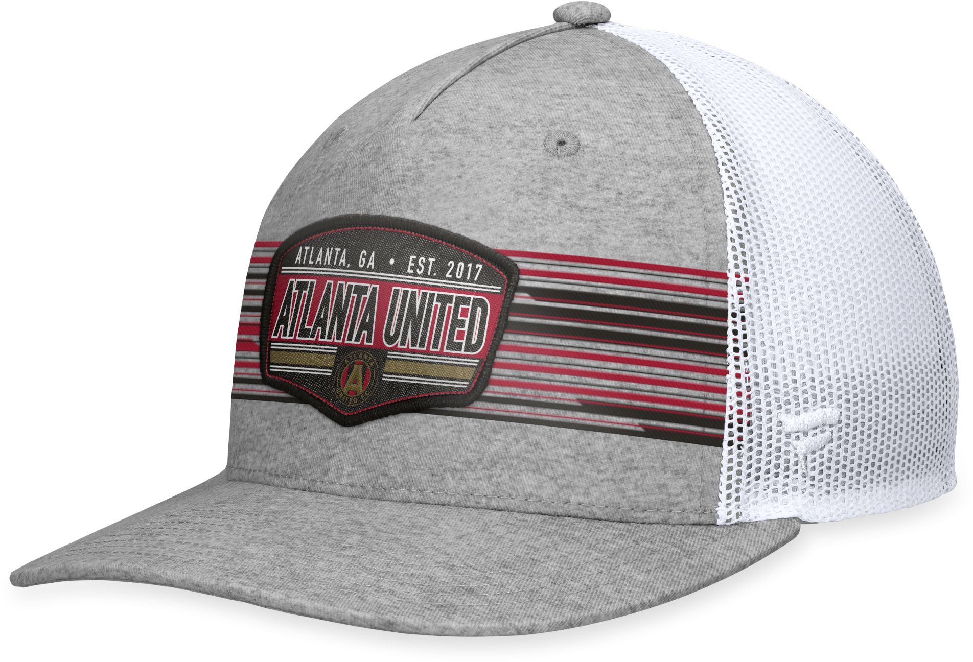 MLS Adult Atlanta United Stroke Grey Trucker Hat