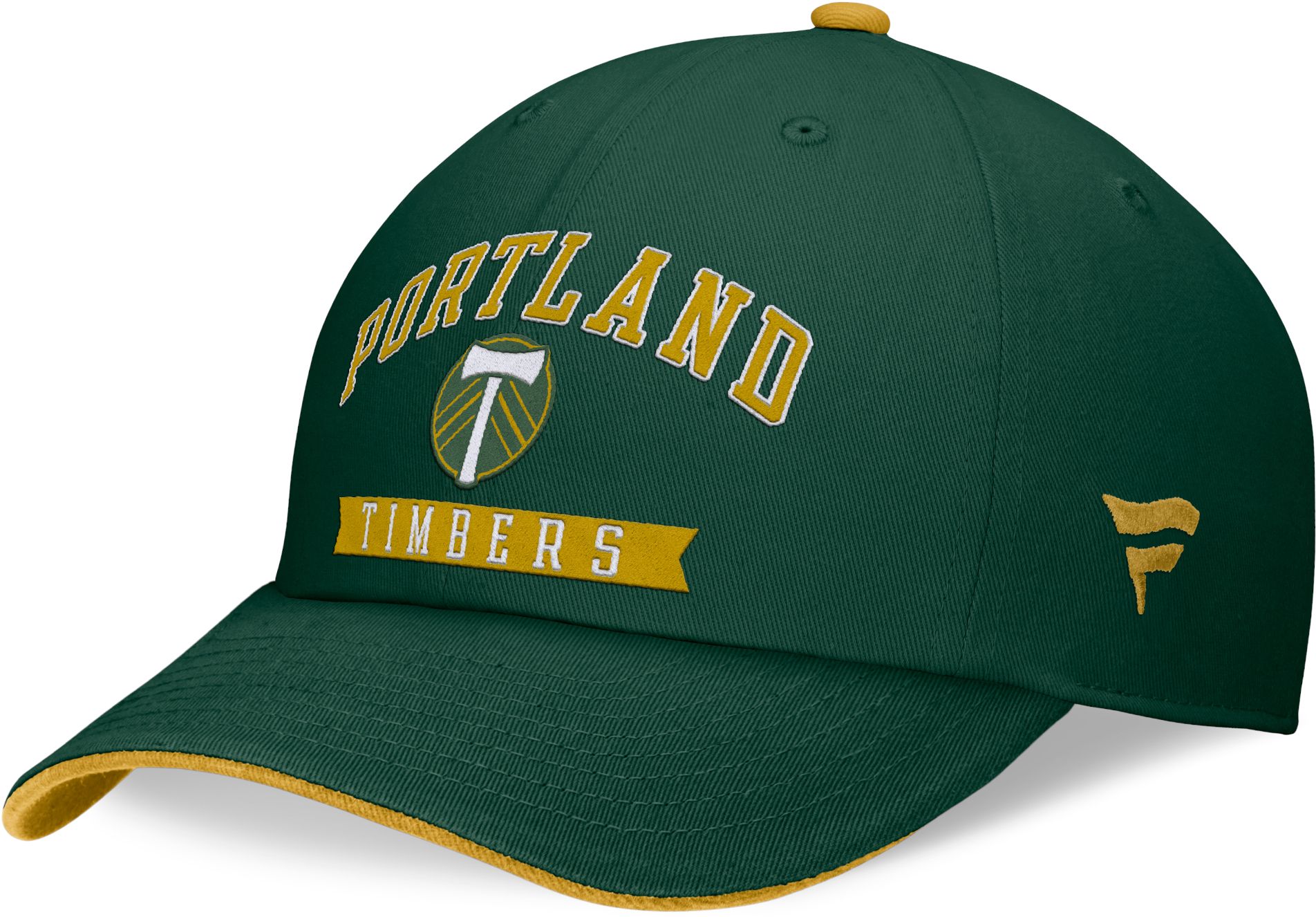MLS Adult Portland Timbers Old School Green Unstructured Adjustable Hat