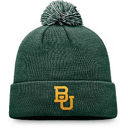 Top of the World Men's Baylor Bears Green Pom Knit Beanie