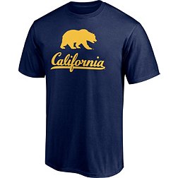 NCAA Men's Cal Golden Bears Blue Lockup T-Shirt