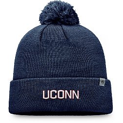 Top of the World Adult UConn Huskies Blue Pom Knit Beanie