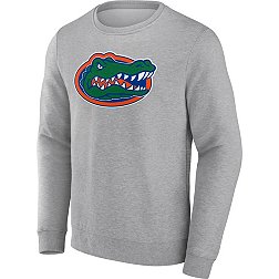NCAA Men's Florida Gators Grey Heritage Crew Neck Sweatshirt