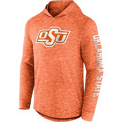 NCAA Men's Oklahoma State Cowboys Orange Pullover T-Shirt Hoodie