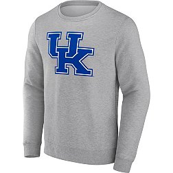 NCAA Men's Kentucky Wildcats Grey Heritage Crew Neck Sweatshirt